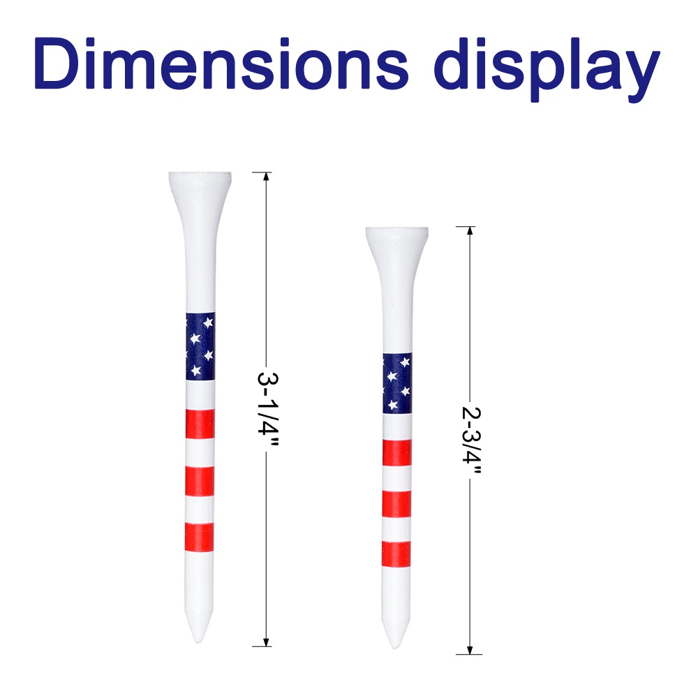 50pcs American Flag Style Dura - Golf Exercise Equipment review and price