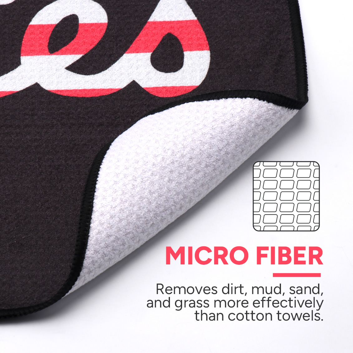 American Flag Magnetic Golf To - Golf Towel Waffle review and price